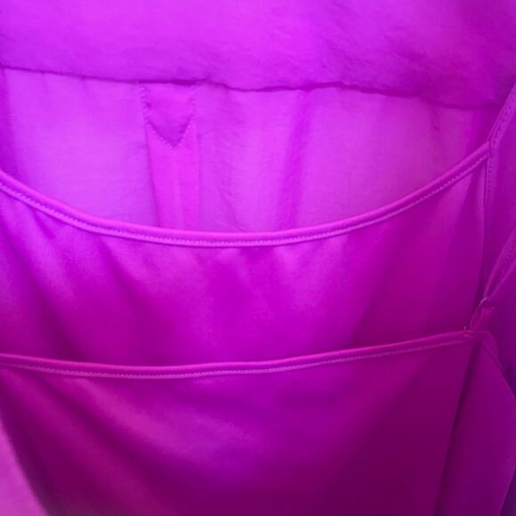 Apt 9 (kohls) women’s bright fuchsia blouse with tank Sz 1x - Picture 6 of 7